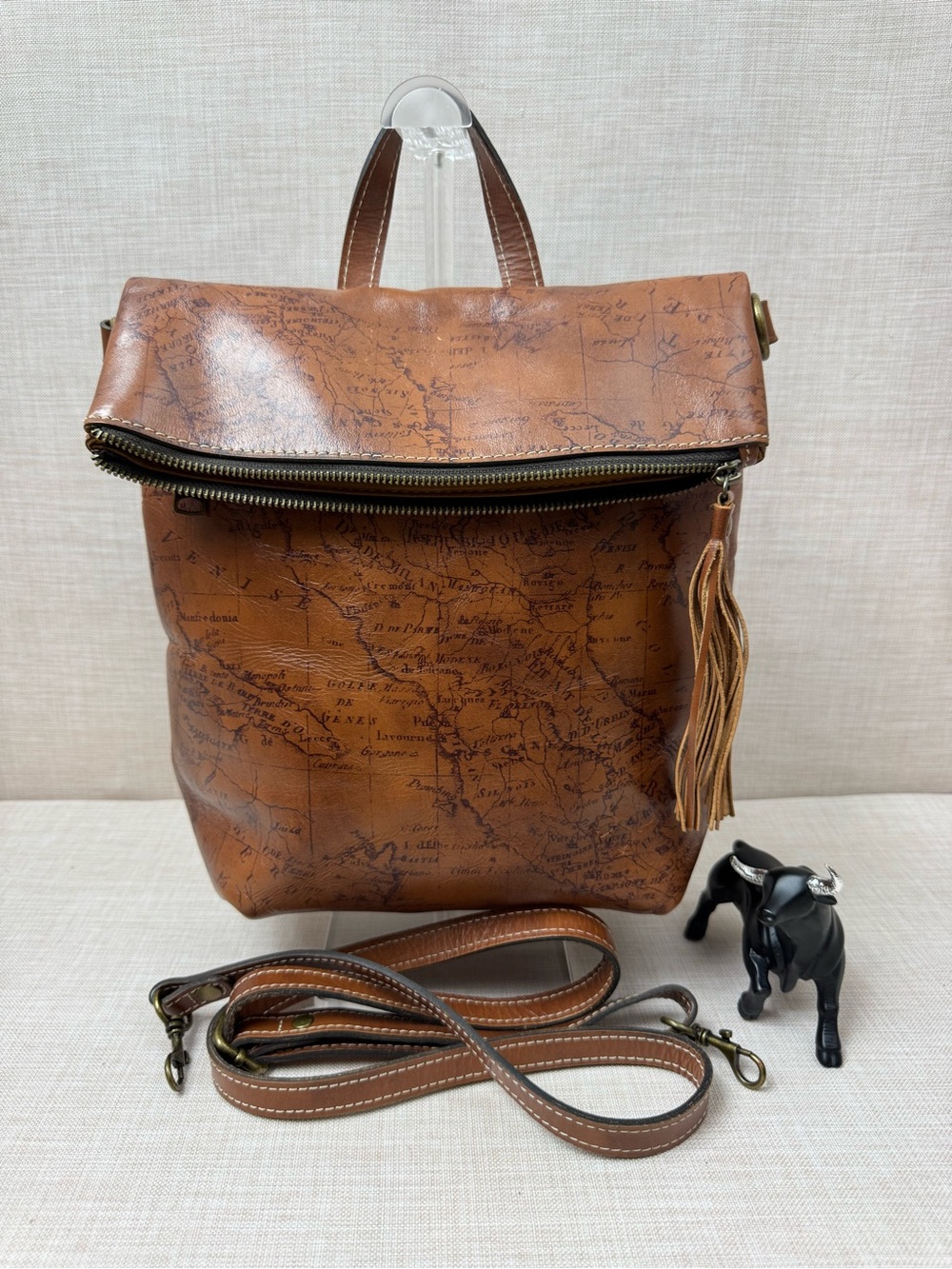 Patricia Nash Luzille Convertible Backpack.